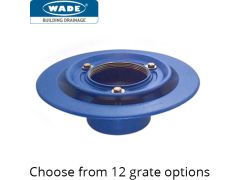 D1003 Vari-Level Non-Trapped Vertical Outlet Cast Iron Wade Drain Bundle
