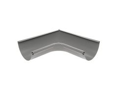 125mm Half Round Dusty Grey Galvanised Steel 90degree Internal Gutter Angle