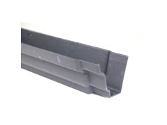 100 x 75mm (4"x3") Hargreaves Foundry Cast Iron G46 Moulded Gutter - 1.83m (6ft) - Primed