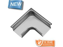 120x75mm Box Profile Galvanised Steel 90degree External Gutter Angle