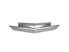 115mm Half Round Galvanised Steel 135Âº External Gutter Angle