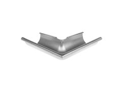 115mm Half Round Galvanised Steel 90Âº External Gutter Angle