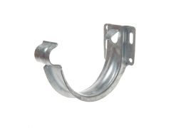 125mm Half Round Galvanised Steel Short-back Fascia Bracket - (there is no Stainless Steel Version)