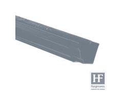 125 x 100mm (5"x4") Hargreaves Foundry Cast Iron H16 Moulded Gutter - 1.83m (6ft) - Primed