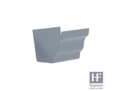 125 x 100mm (5"x4") Hargreaves Foundry Cast Iron H16 Moulded Gutter Union - Primed