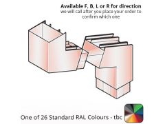 80x72mm Guardian Aluminium 135 Degree Two-part Offset - Offset up to 762mm - One of 26 Standard Matt RAL colours TBC