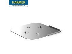 185x185mm Galvanised Steel Base for Harmer Modulock Non-Combustible Pedestals