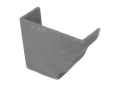100x75 (4"x 3") Moulded Cast Iron Left Hand Internal Stopend - Primed