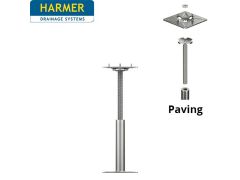 163-300mm Harmer Modulock Non-Combustible Pedestal with Fixed head for Paving