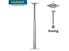 298-458mm Harmer Modulock Non-Combustible Pedestal with Self leveling head for Paving