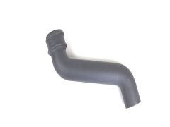 65mm (2.5") Hargreaves Foundry Cast Iron Round Downpipe Offset 305mm (12") Projection - Primed