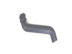 150mm (6") Hargreaves Foundry Cast Iron Round Downpipe Offset 380mm (15") Projection - Primed