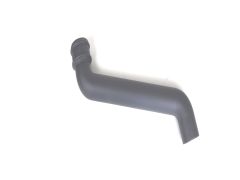 100mm (4") Hargreaves Foundry Cast Iron Round Downpipe Offset 457mm (18") Projection - Primed