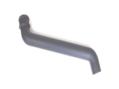 65mm (2.5") Hargreaves Foundry Cast Iron Round Downpipe Offset 533mm (21") Projection - Primed