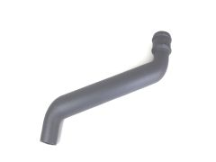 65mm (2.5") Hargreaves Foundry Cast Iron Round Downpipe Offset 610mm (24") Projection - Primed