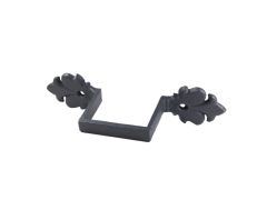 125 x 125mm (5"x5") Hargreaves Foundry Cast Iron Square Downpipe Ornate Earband Type C - Primed