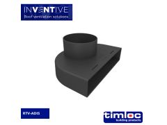 Slate Vent Inline Adapter - pack of 10