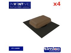 Universal Tile Vent Brown - pack of 4