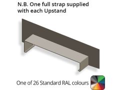 422mm  Aluminium Sloping Coping (Suitable for 331-360mm Wall) - Left-hand Upstand - Powder Coated Colour TBC