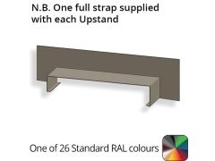 512mm  Aluminium Sloping Coping (Suitable for 421-450mm Wall) - Right-hand Upstand - Powder Coated Colour TBC