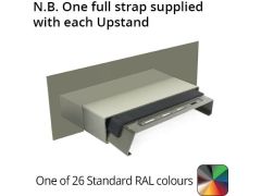 422mm  Aluminium Coping (Suitable for 331-360mm Wall) - Upstand - Powder Coated