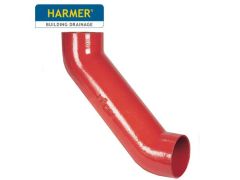 100mm Harmer SML Cast Iron Soil & Waste Above Ground Pipe - Long Tail Double Bend - 88 Degree