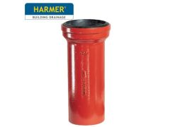 150mm Harmer SML Cast Iron Soil & Waste Above Ground Pipe - Sleeved Connector