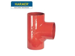 100 x 50mm Harmer SML Cast Iron Soil & Waste Above Ground Pipe - Single Branch - 88 Degree