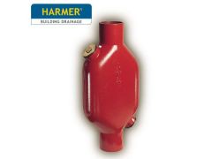 100mm Harmer SML Cast Iron Soil & Waste Above Ground Pipe - Rainwater Stench Traps