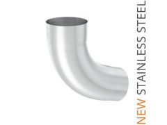 80mm Stainless Steel Downpipe 90 Degree Bend