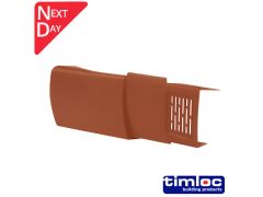 Dry Fix Verge for Profiled Tile Right Hand Unit - Terracotta