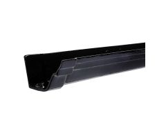 115mm (4 1/2") Hargreaves Foundry Notts Ogee Cast Iron Gutter length - 1.83m (6ft) - Pre-Painted Black