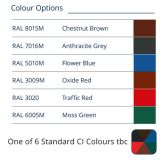 CI standard RAL Colours