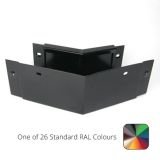 150x150mm Aluminium Box 135 Degree External Gutter Angle - One of 26 Standard Matt RAL colours TBC