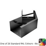 125x100mm Aluminium Joggle Box 135 Degree External Gutter Angle - One of 26 Standard Matt RAL colours TBC