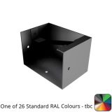 150x150mm Aluminium Joggle Box Right Hand Stopend - One of 26 Standard Matt RAL colours TBC