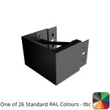 150x150mm Aluminium Joggle Box Left Hand Stopend - One of 26 Standard Matt RAL colours TBC