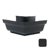 125x100mm SnapIT Aluminium Moulded 135 Degree External Gutter Angle - Textured Black