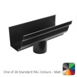 125x100mm SnapFix Aluminium Moulded 76mm Outlet - One of 26 Standard Matt RAL colours TBC