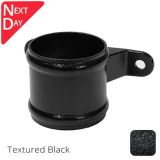 100mm (4") Cast Aluminium Eared Socket - Textured Black - now with next day delivery