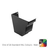 125x100mm SnapFix Aluminium Moulded Left Hand Stop End - One of 26 Standard Matt RAL colours TBC