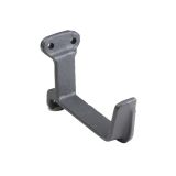 100 x 75mm (4"x3") Hargreaves Foundry Cast Iron Box Fascia Bracket - Pre-Painted Black - from Rainclear Systems