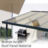 Bronze Acrylic Roof Panel Material