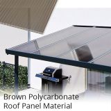 Brown Polycarbonate Roof Panel Material