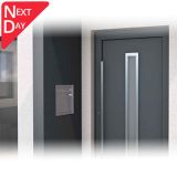 Upgrade a CBS Side Panel with a Stainless Steel Letterbox next day delivery