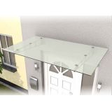HD Stainless Steel LT Canopy 160x90x16cm - Opaque Glass 8mm