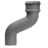 ) Cast Iron Downpipe Offset 225mm (9