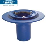 Vari-Level Non-Trapped Vertical Outlet Cast Iron Wade Drain Body - for use with Bituminous Membrane - 100mm BS 416