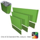 500mm Aluminium Flat Extender Panel - Length 3m - in one of 26 Ral colours tbc