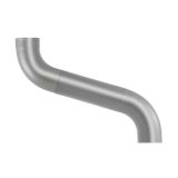 100mm Natural Zinc  (there currently isno Galv Steel version) Downpipe 2-part Offset - up to 700mm Projection